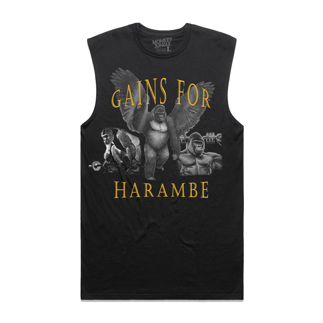 Gains for Harambe Sleeveless