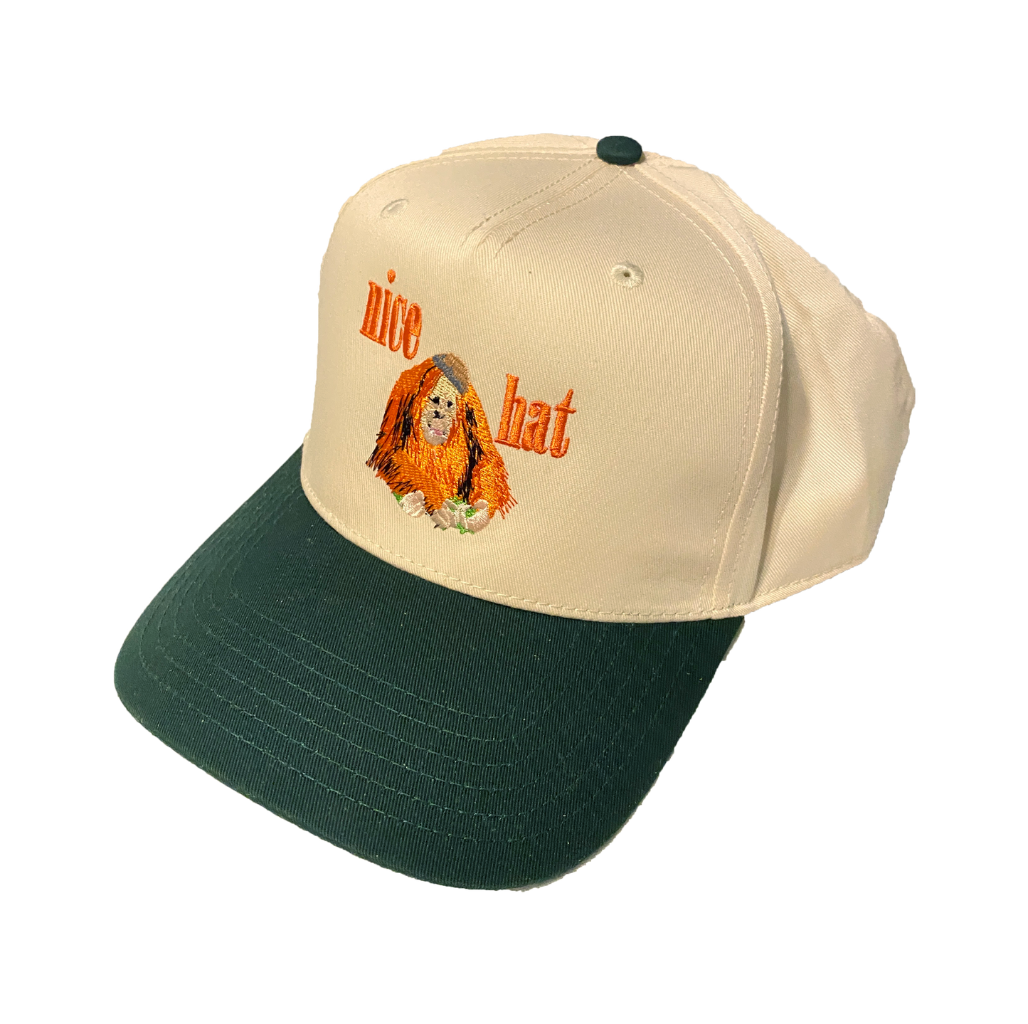 Orangutan Embroidered Trucker Hat