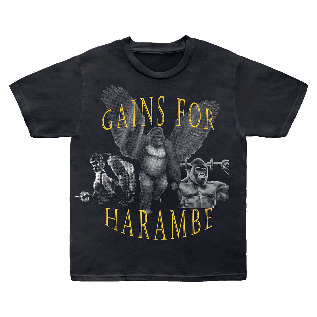 Gains for Harambe T-Shirt