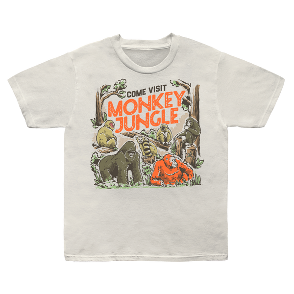 【1940s】Vintage Monkey T-shirt 染み込み USA製 メンズ 【1940s】Vintage Monkey T-shirt 染み込み USA製