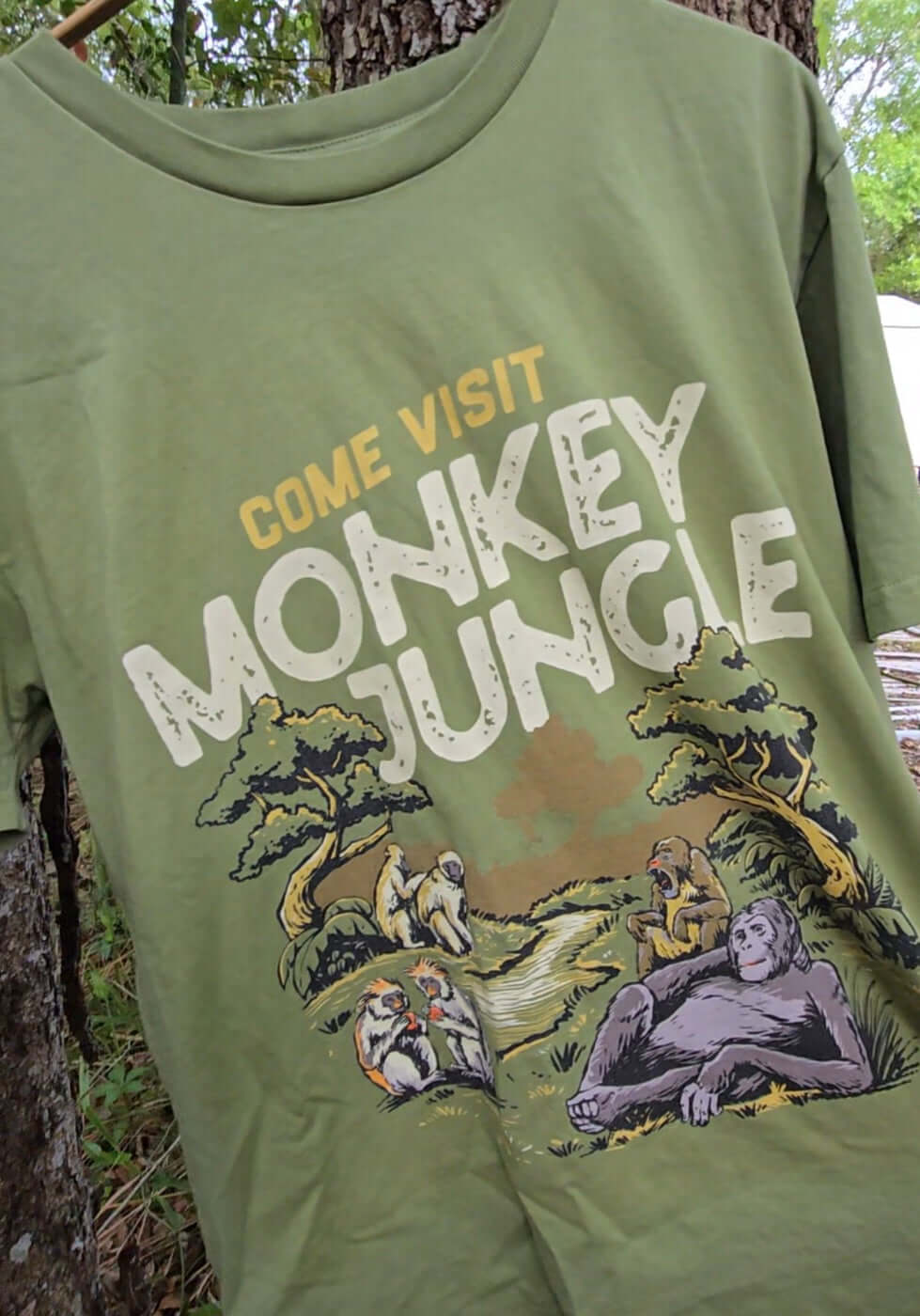 Spring Vintage Sanctuary T-Shirt – Monkey Jungle Brand